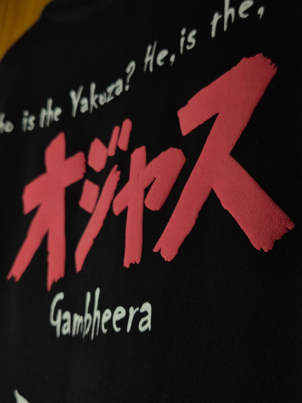 Samurai T shirt (Special Puff Printed)