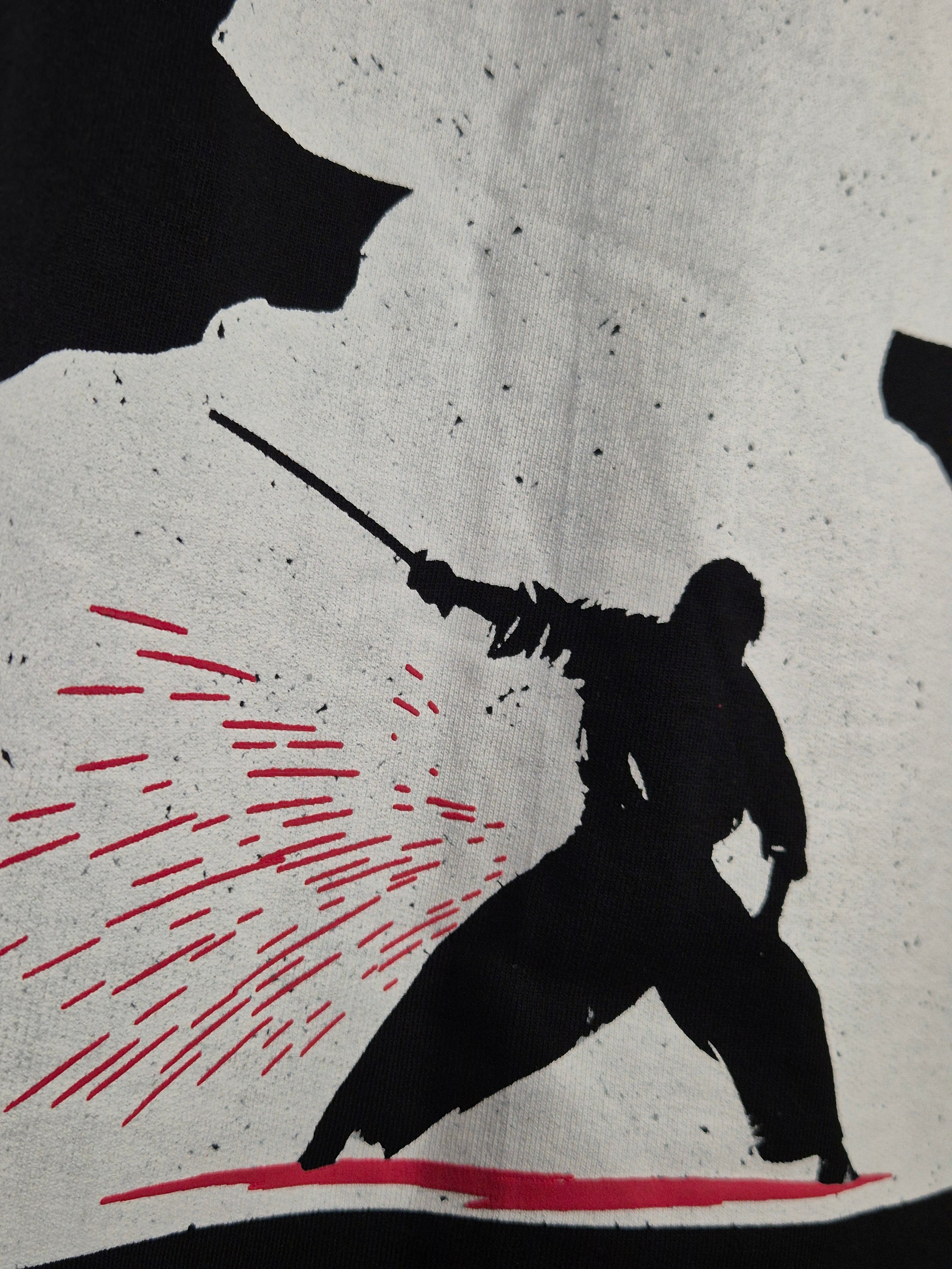 Samurai T shirt (Special Puff Printed)