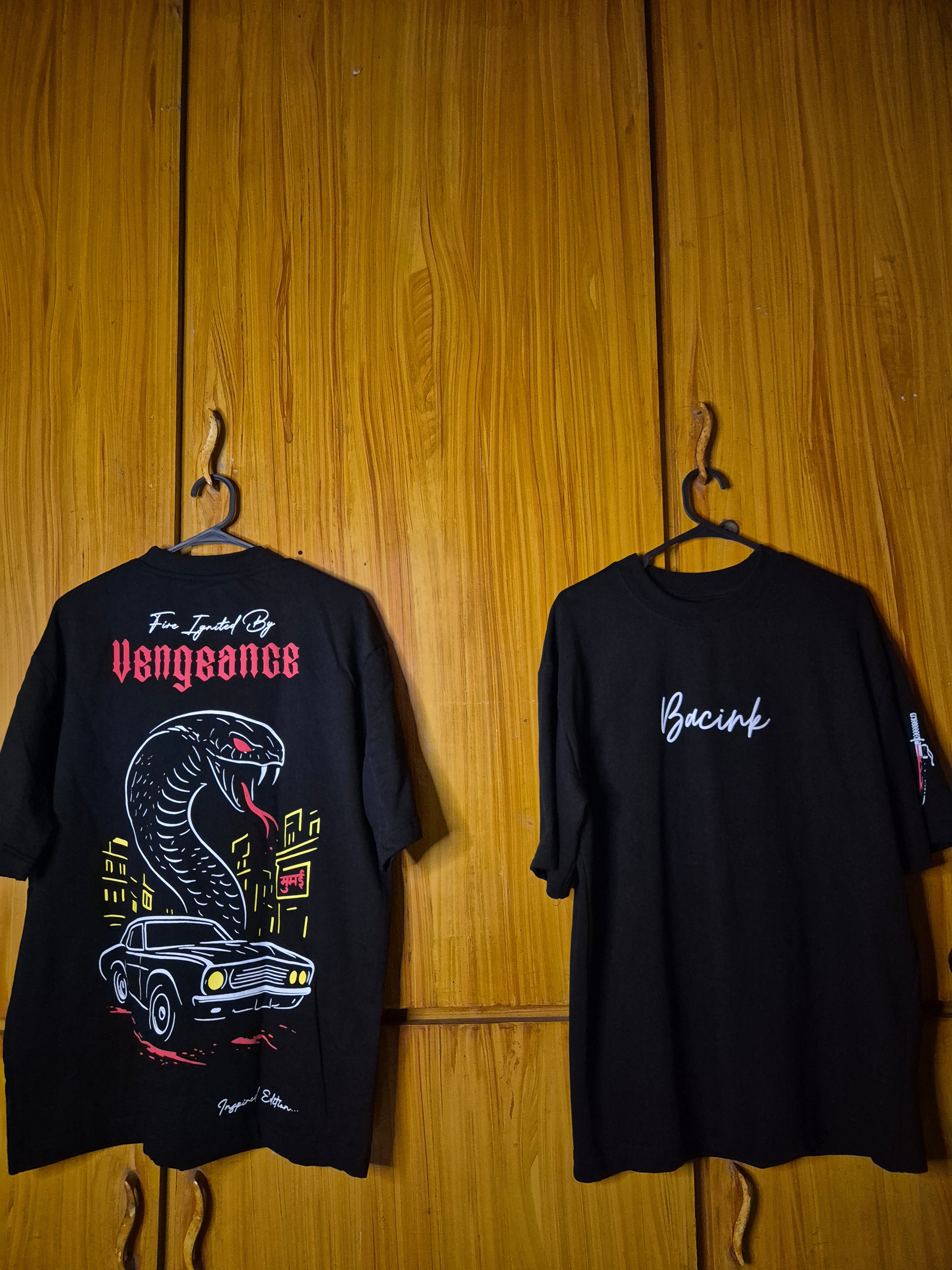 Vengeance T shirt (Special Puff Printed)